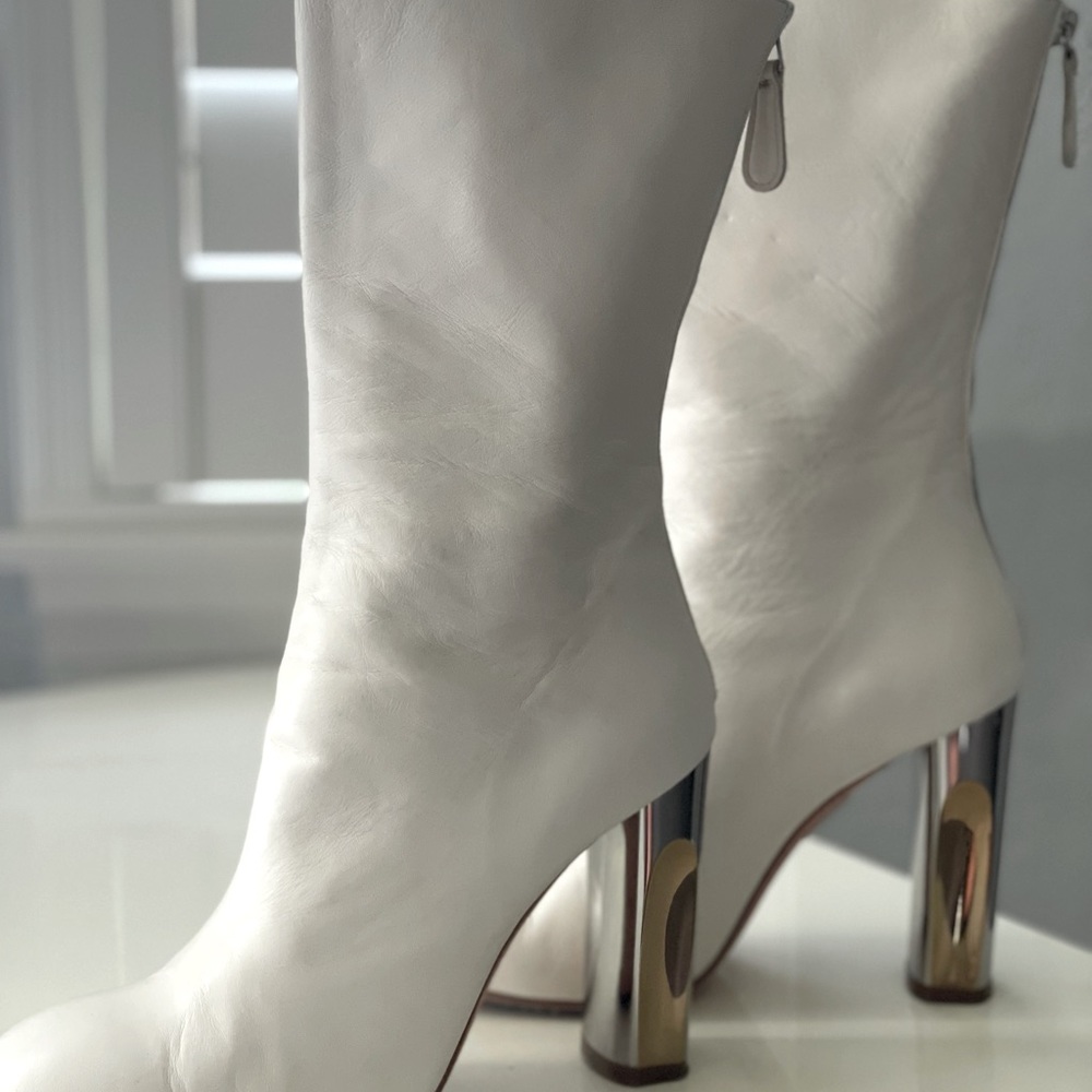 Alexander McQueen WHITE Boots